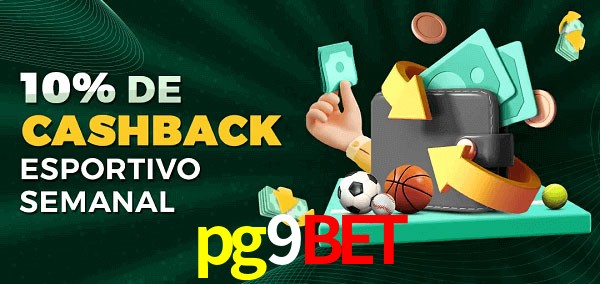 10% de bônus de cashback na pg9bet